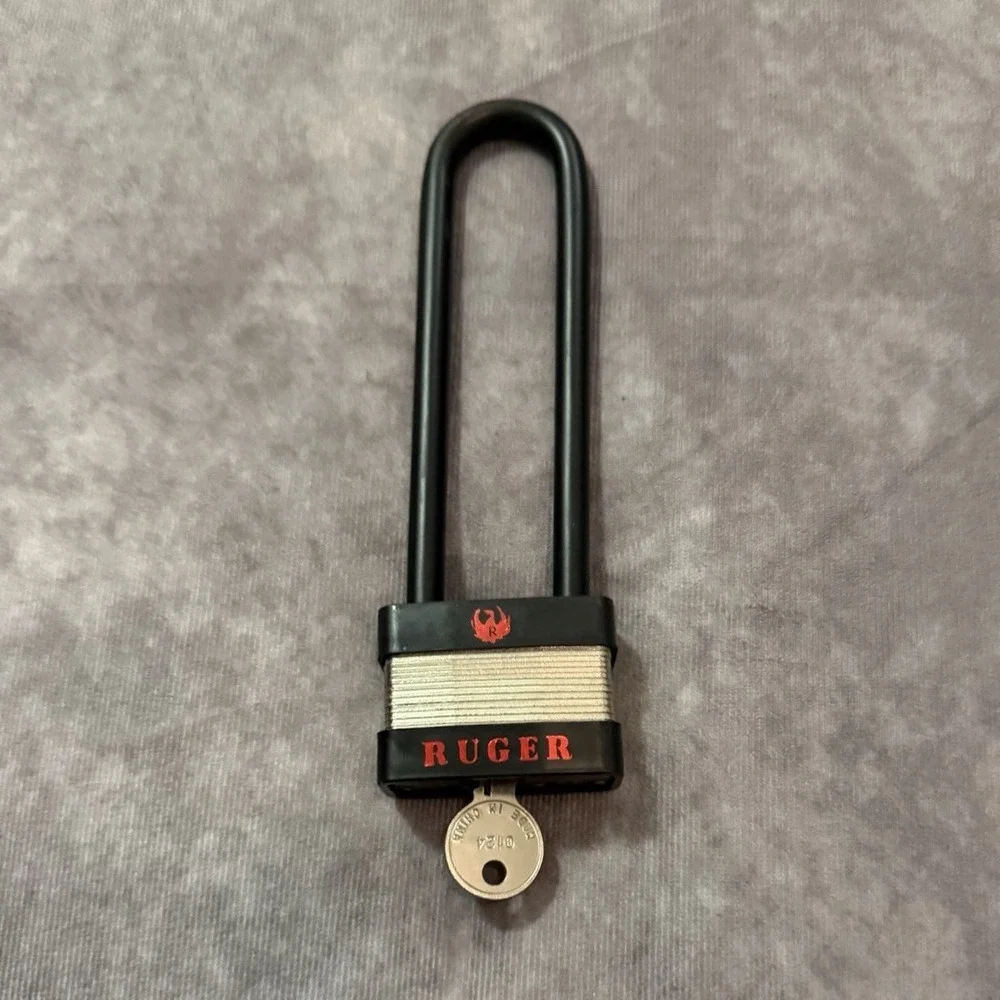 Ruger 770 Keyed Different Padlock Yale Keyway Extended Shackle 3/8in